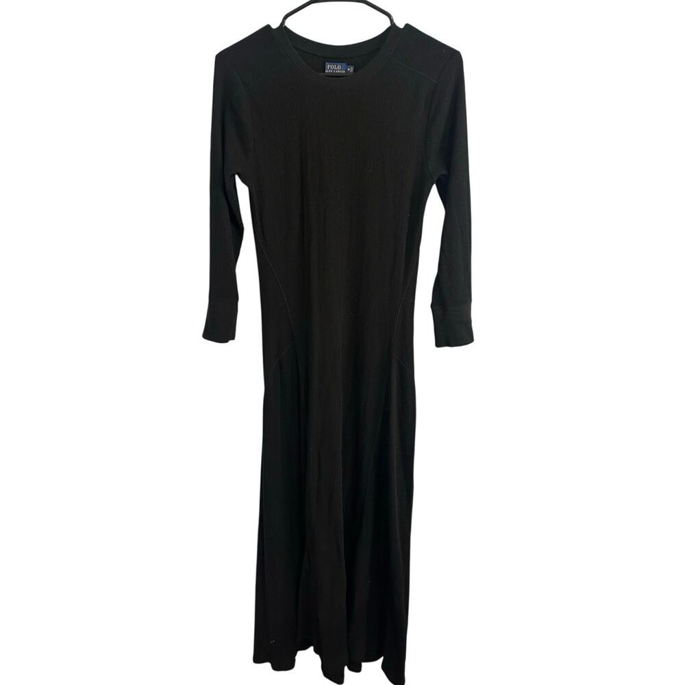 Polo by Ralph Lauren Black Long Sleeve Mini Dress